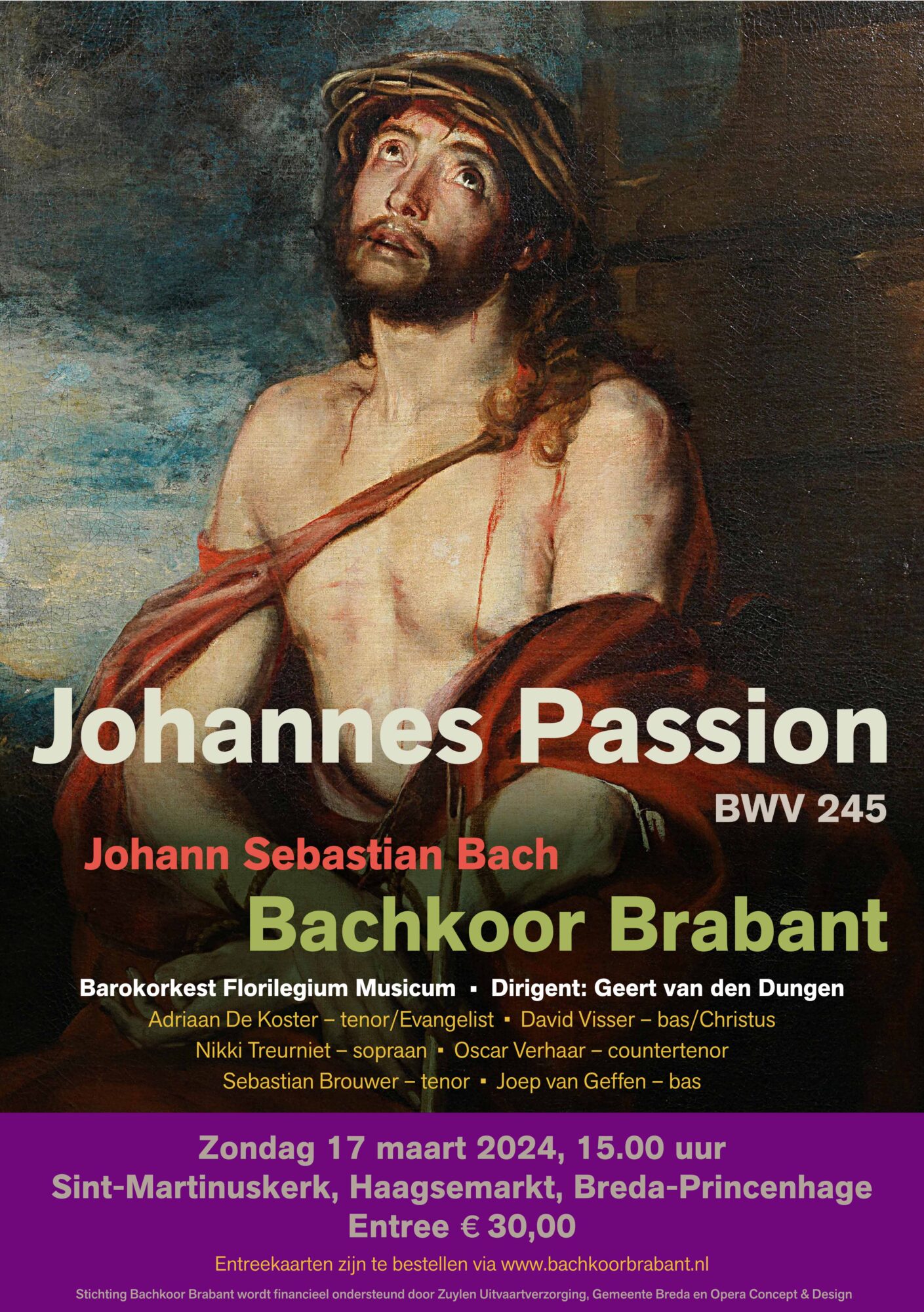 Johannes Passion door het Bachkoor Brabant